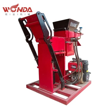 Semi Automatic Hydraulic Press Interlocking Brick Making Machine - Cement Block Making Machine Hot Sell