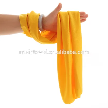 2015 new 100% cotton towel mission cooling towel