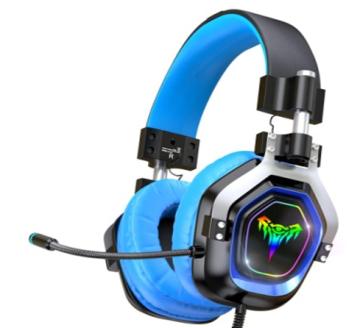 Best Seller Wired Stereo Gaming Headset with RGB Light and Microphone for PS4 Xbox