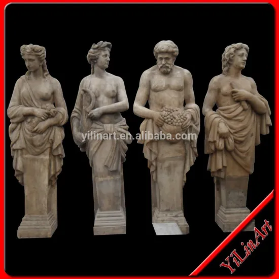 Stone Carving Garden Statues,God Of The Four Seasons Stone Statue