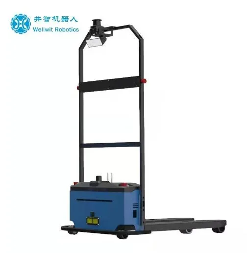 Automatic Handling Forklift AGV Robot for Warehousing and Logistics