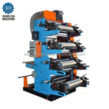 Flexo -Druckmaschine für Plastikfilmrollen