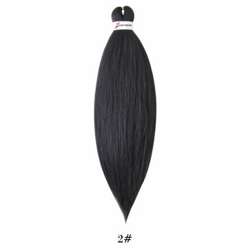 Pre-stretched Ombre Hair Braid Synthetic Yaki Braiding Hair Extension Prestreched Ez Braid Synthetic Hair