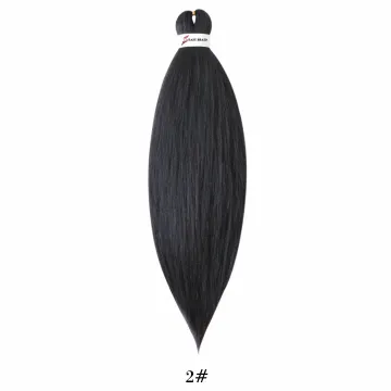 Pre-stretched Ombre Hair Braid Synthetic Yaki Braiding Hair Extension Prestreched Ez Braid Synthetic Hair