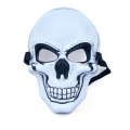 Máscara de Halloween con calavera con luz LED