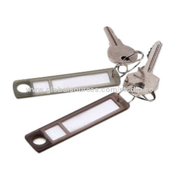 Plastic keychain