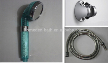 washable negative ion hand held shower head set