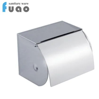 FUAO Wall mounted Stainless steel toilet paper tissue box