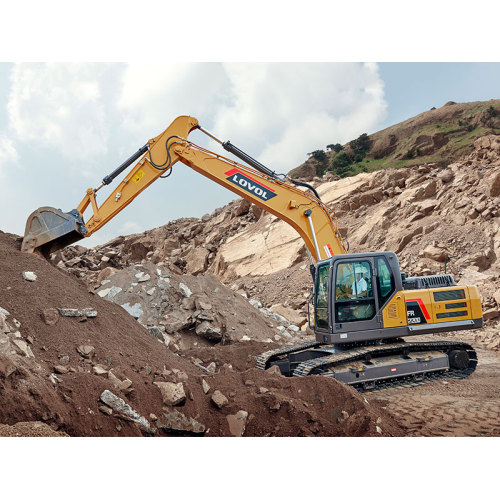 Crawler Earth-moving Excavators LOVOL Earth-moving excavator Side unloading FL956H Manufactory