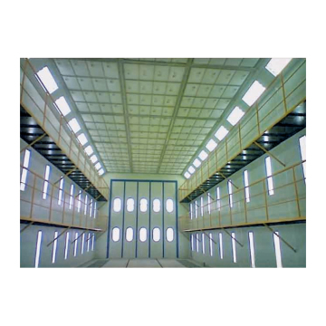 High-Efficiency Large-Scale Spray Booth for Buses and Trains