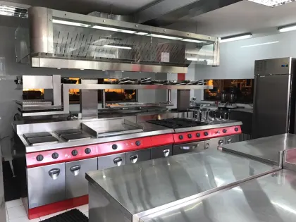 Ethiopia Eros Addis Restaurant and Lounge Kitchen Project with Kitchen Equipment & Bar Equipment