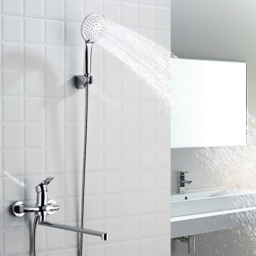 New Chrome Single Handle Shower Faucet