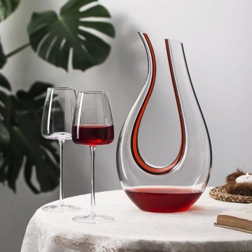 Hot Customized Crystal Goblet Red Wine Glass Set of 6 - Luxury Wine Glasses