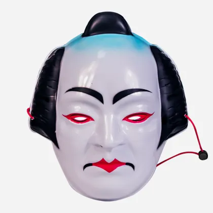 japanese kabuki geisha full face pvc