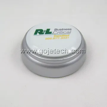 Button with sound recorded