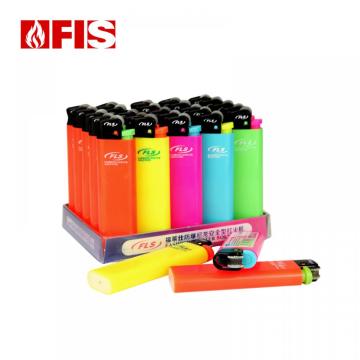 Colorful safe flint disposable lighter with custom logo