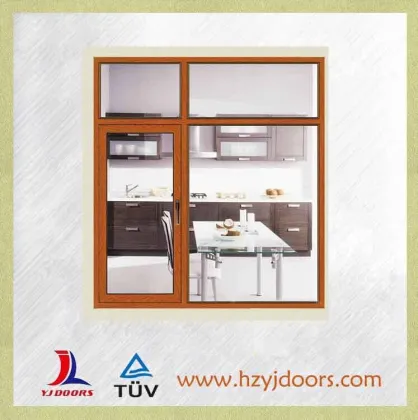 new design,factory direct sell aluminum clad wood window