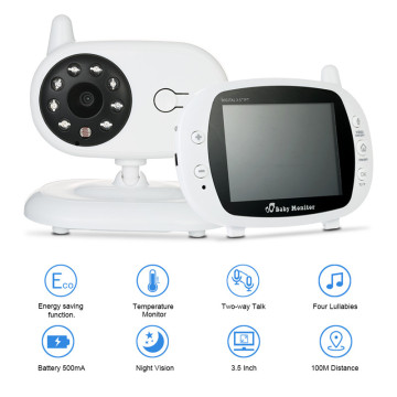3.5'' Best Video Infant Portable Baby Sound Monitor