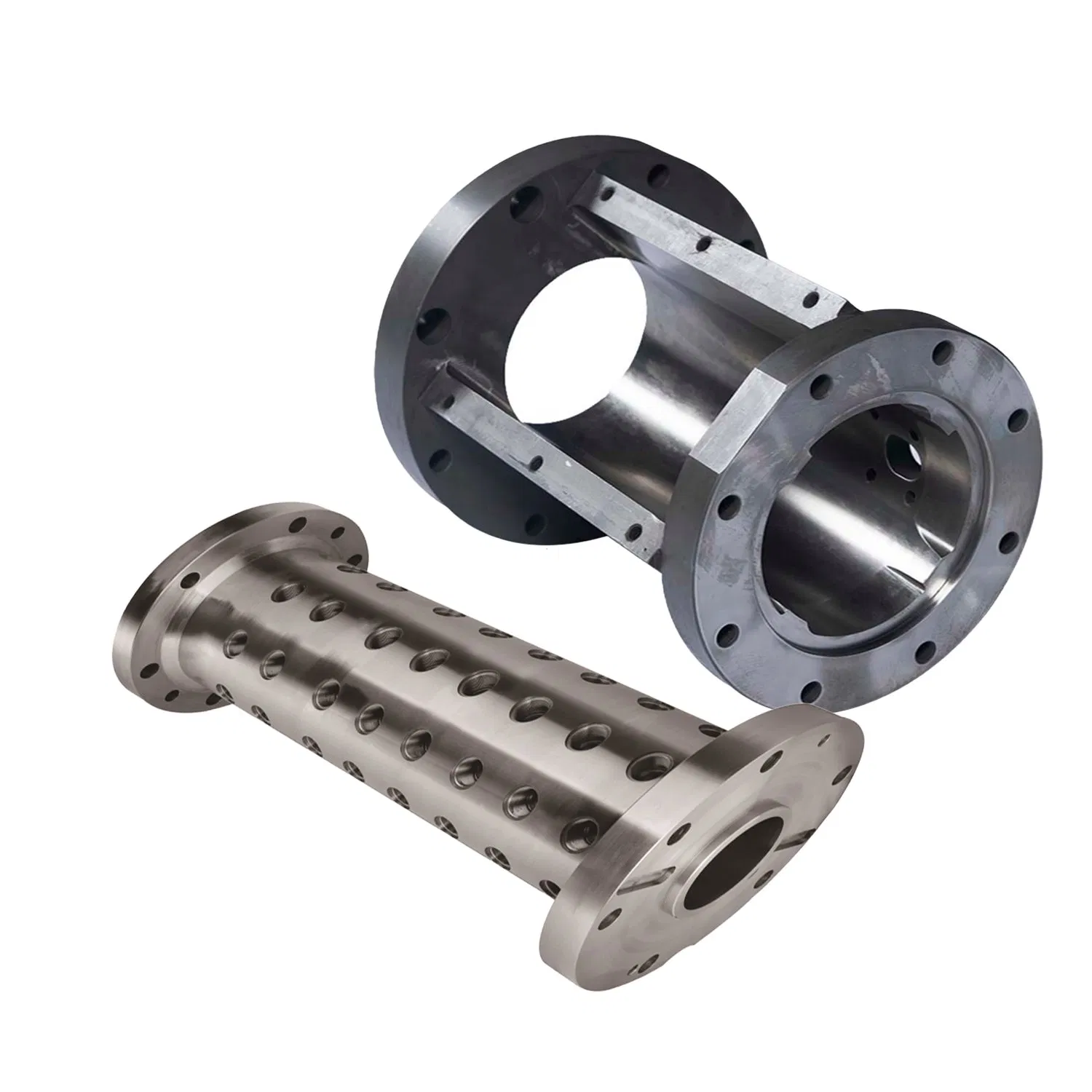 Precision-machined goma screw at bariles extruder