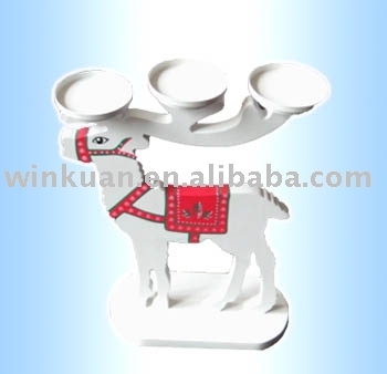 deer candle holder