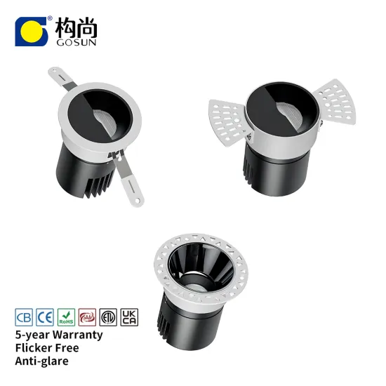 Anti-Glare 8W LED Spotlight with 5-Year Warranty