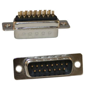 D-SUB MALE Solder type Machine Pin