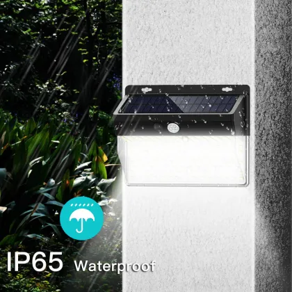 Solar Panel Sensor Light Garden Wall Lighting