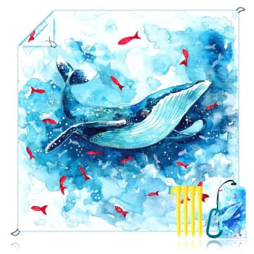 Thick Waterproof Camp Mats: Portable Beach Blankets and Hiking Accessories for Outdoor Picnics and Camping
