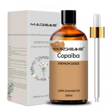 Copaiba 에센셜 오일 100% 촛불 및 비누 제조 향수를위한 순수한 향기 오일