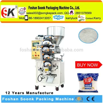automatic sachet chips snack packing machine