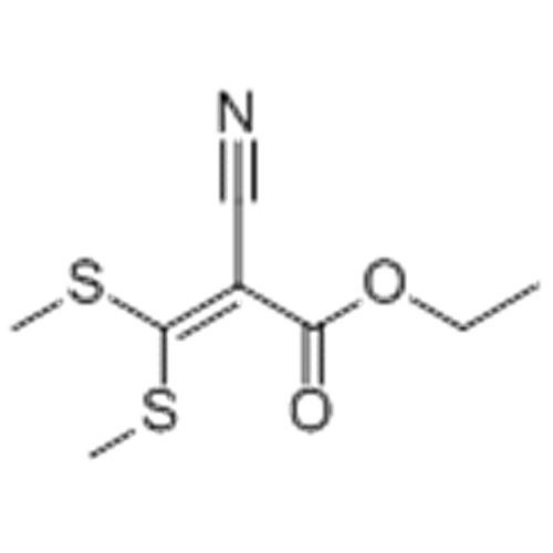 Nom: Acide 2-propénoïque, ester 2-cyano-3,3-bis (méthylthio) - éthylique CAS 17823-58-4