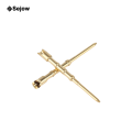 CNC Gold Plating Fasteners Screws Nuts Bolts
