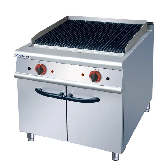 Free Standing Equipment Electric Lava Rock Grill for Commercial Kitchen