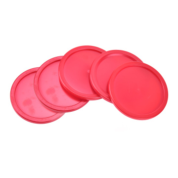 5PCS Air Hockey Pucks 2" Puck Children Red Air Hockey Table Mini Pucks 50mm