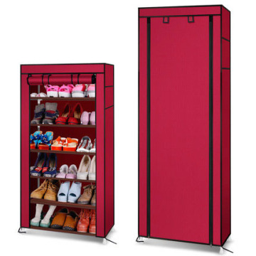 nonwoven bedroom hanging storage cabinet / shoe rack / shoes shelf OR3007
