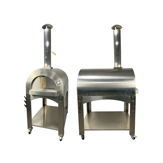 Wood Fired Stainless Steel Arabic Woodfired Pizza Oven Outdoor