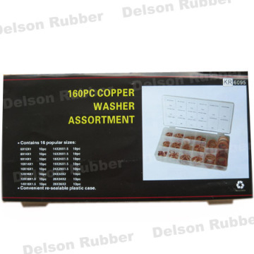 copper washer assorment