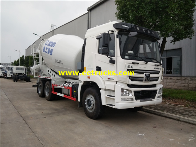 10 Wheel 5cbm Concrete Mixer Trucks