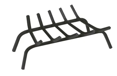 Cast Wrought Iron Fire Grates with Ember Catcher