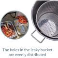 100Quart Stainless Steel Stock Pot with Basket