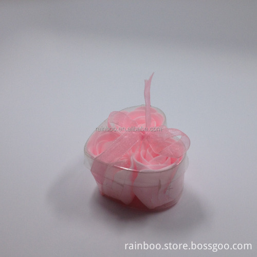 Heart Shaped Gift Box of Rose Soap