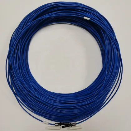 Blue Cable EMU Optical Fiber Cable Industrial Patch Cord
