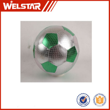 hot sale inflatable colorful shiny pvc fabric ball soccer ball&volleyball for gift and promotion