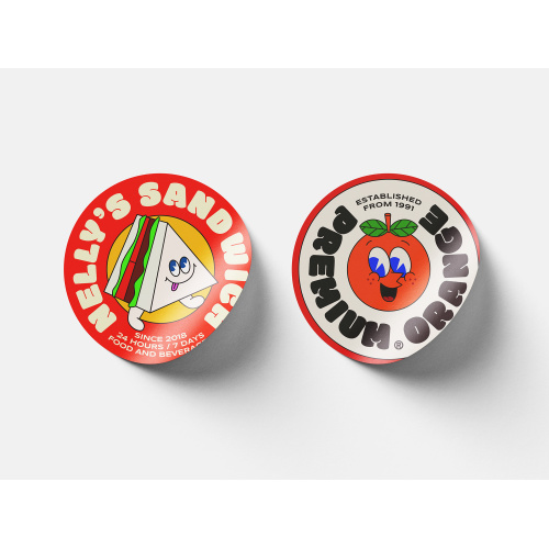 Durable Color Sticker Printing Services