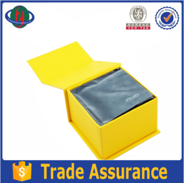 Yellow Color Printing Rigid Paper Box