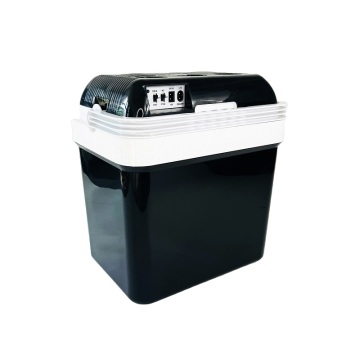 Boîte de refroidisseur de voiture Portable 24L 12V: mini réfrigérateur pour un stockage frais et chaud