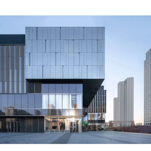 Building Insulated Laminated Glazing Aluminum Curtain Wall