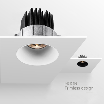 Hot Selling 10W Trimless LED COB Recessed Downlight - Easy Installation IP54