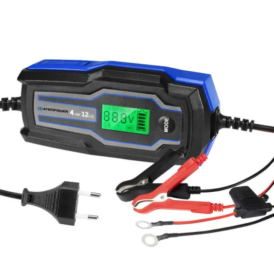 ATEM POWER 4A Smart AC to DC Battery Charger with LED Display and EU Plug