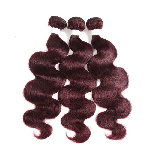 Borgoña Bundles 99J Campo Human Hair Cabello